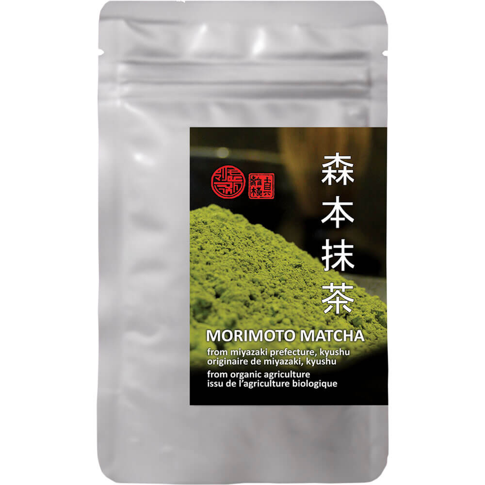 Morimoto Matcha bio in drei Größen