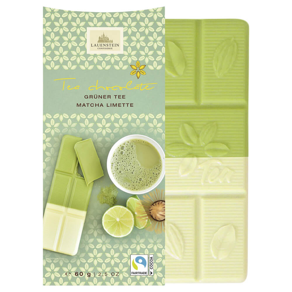 Tee-Schokolade Matcha Limette