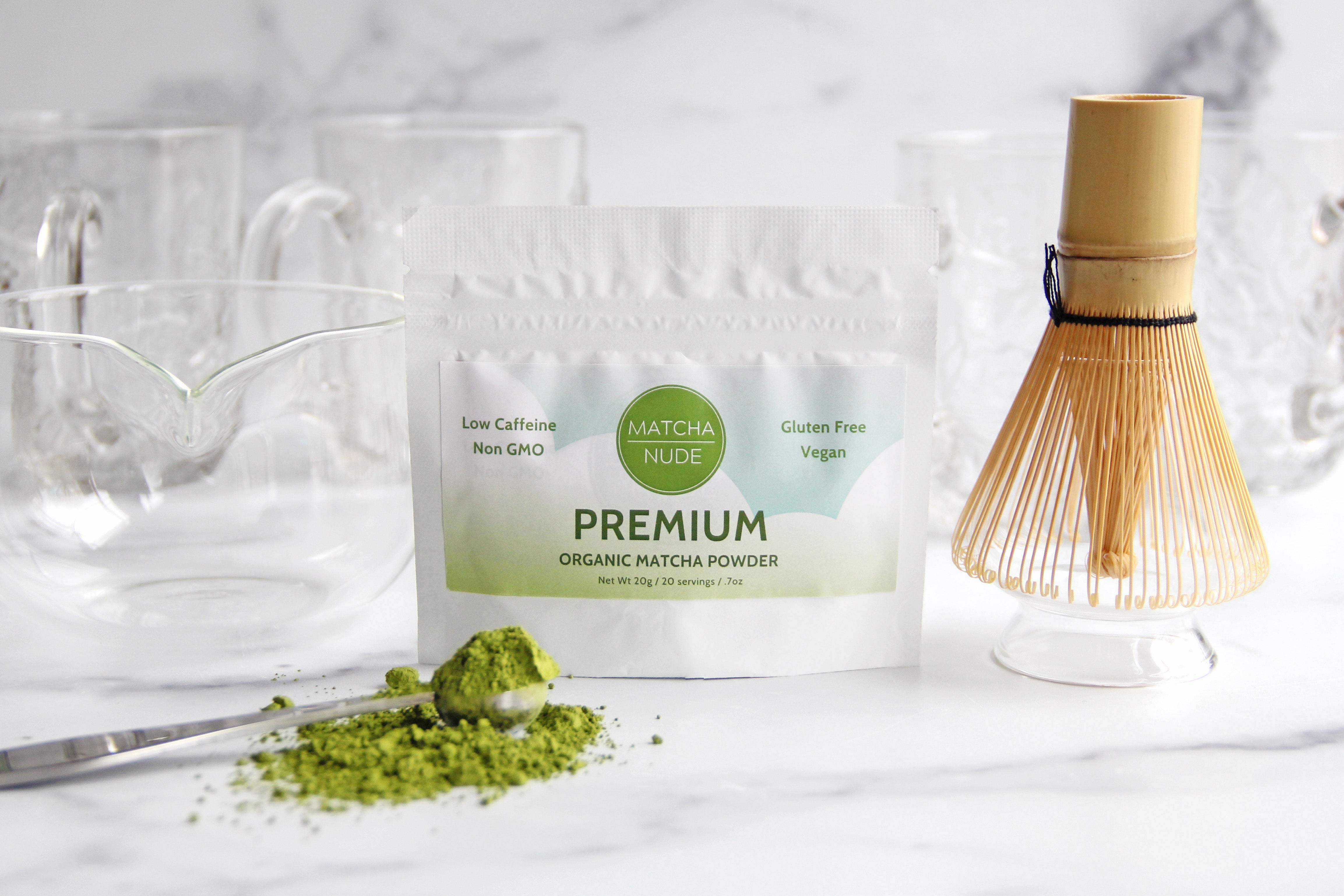 Premium Organic Matcha – 20g Sampler