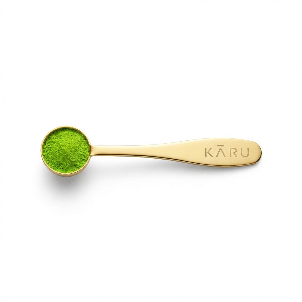 Matcha-Löffel aus Edelstahl | Einfaches Dosieren ohne Waage