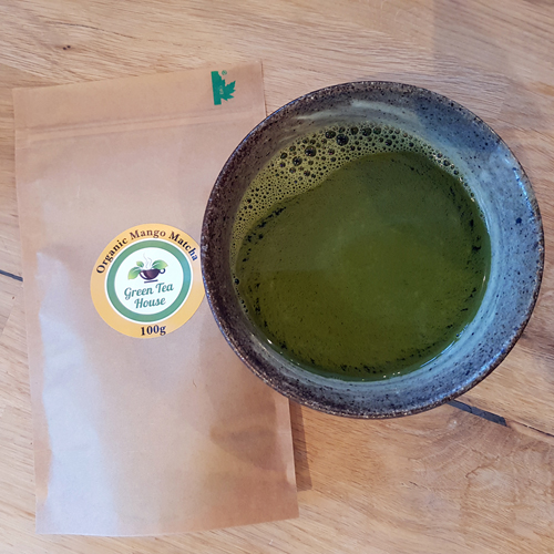 Organic Mango Matcha | Green Tea Ireland | Organic Tea Ireland