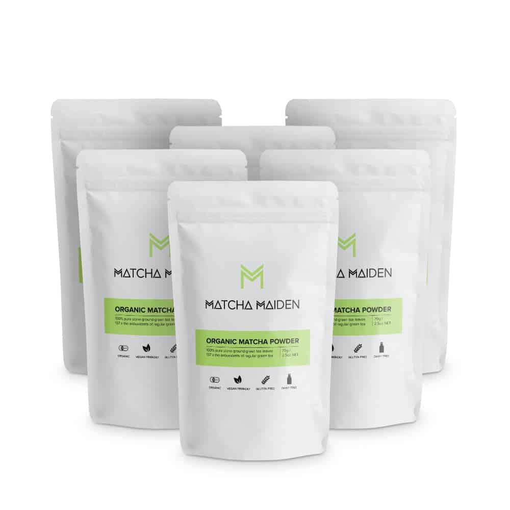 6 x Organic Matcha Powder - 70g