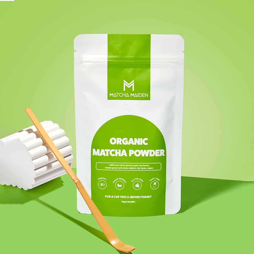 Organic Matcha 70g + Scoop - Matcha Maiden