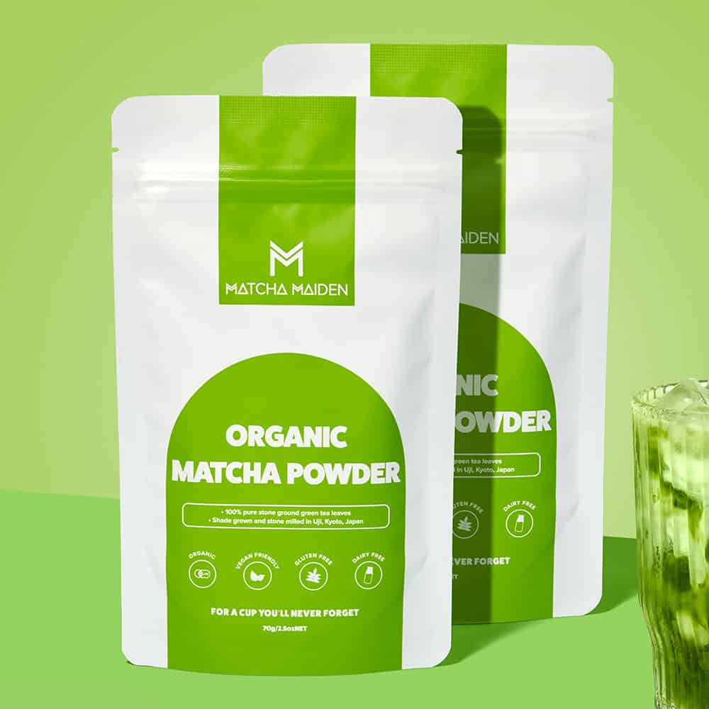 Organic Matcha Powder - 70g x 2 - Matcha Maiden
