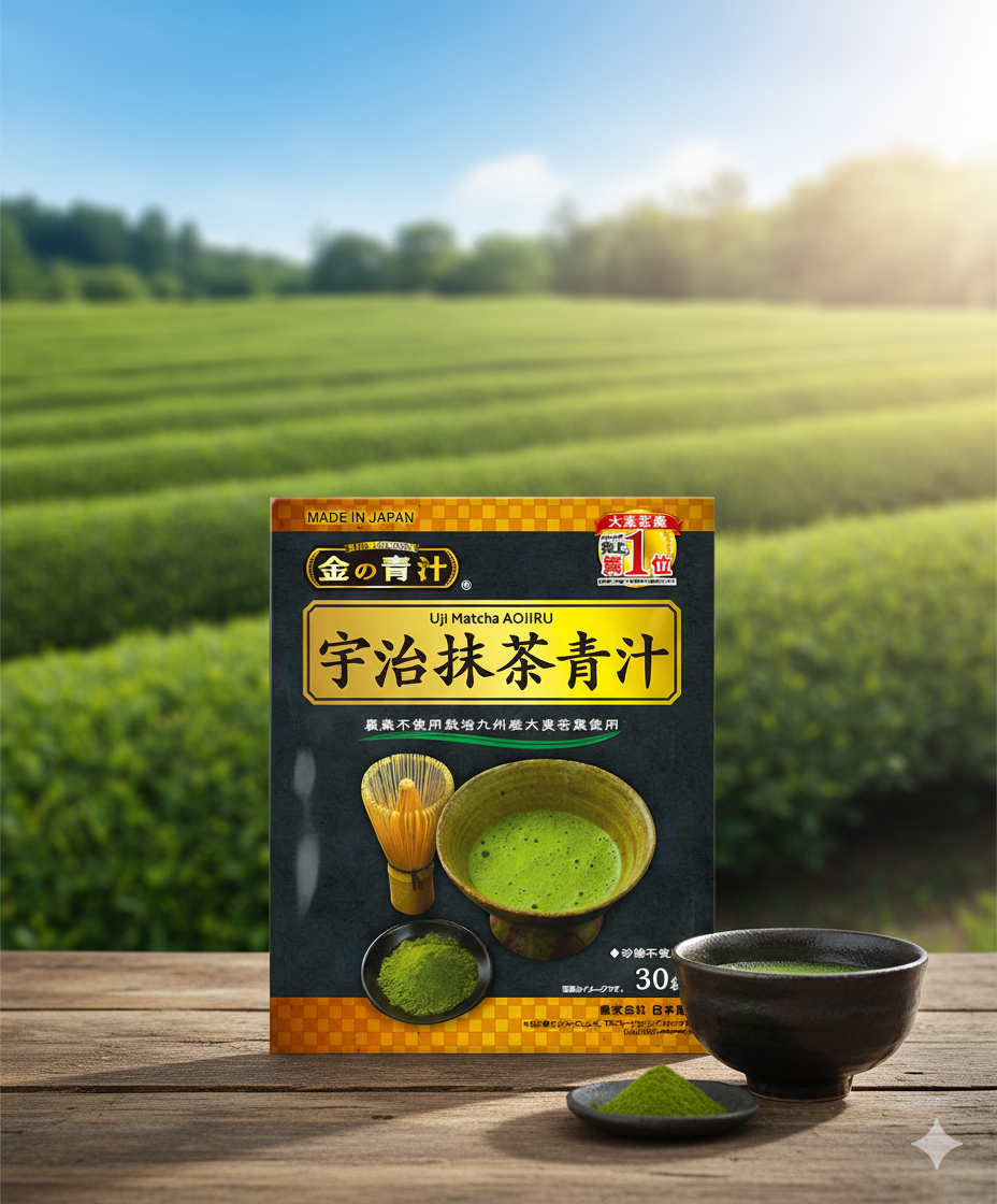 Golden Aojiru Uji Matcha (30 packets) — Soku