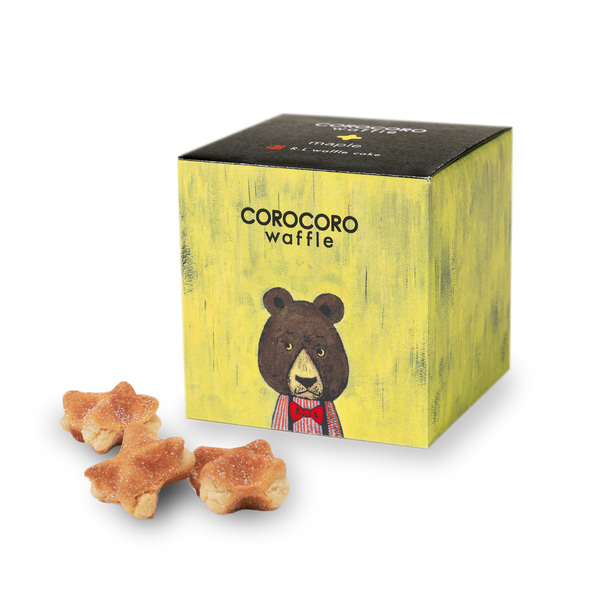 Korokoro Cube Maple Waffle Cookies — Soku