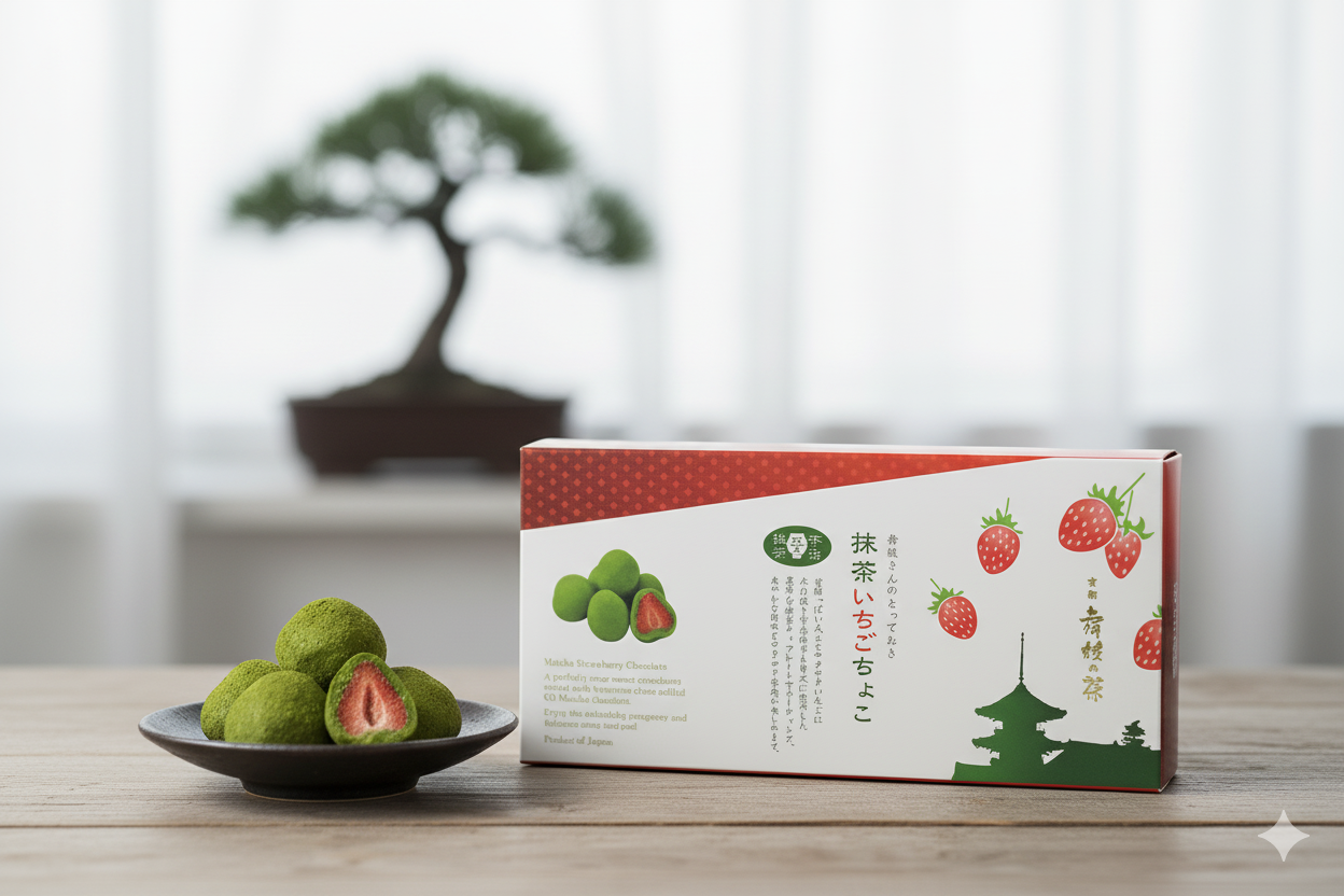 Matcha Strawberry Choko (Small) — Soku