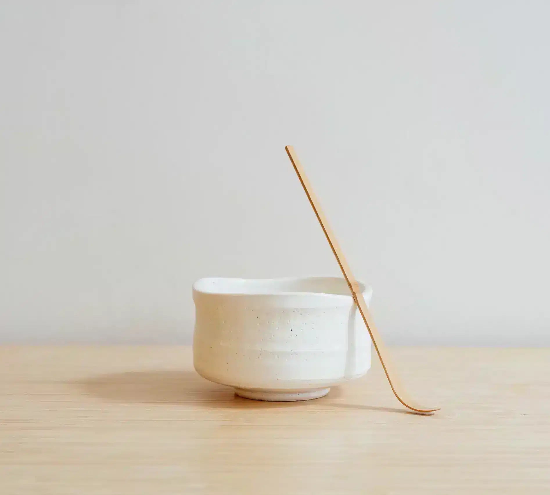 Matcha Bambuslöffel