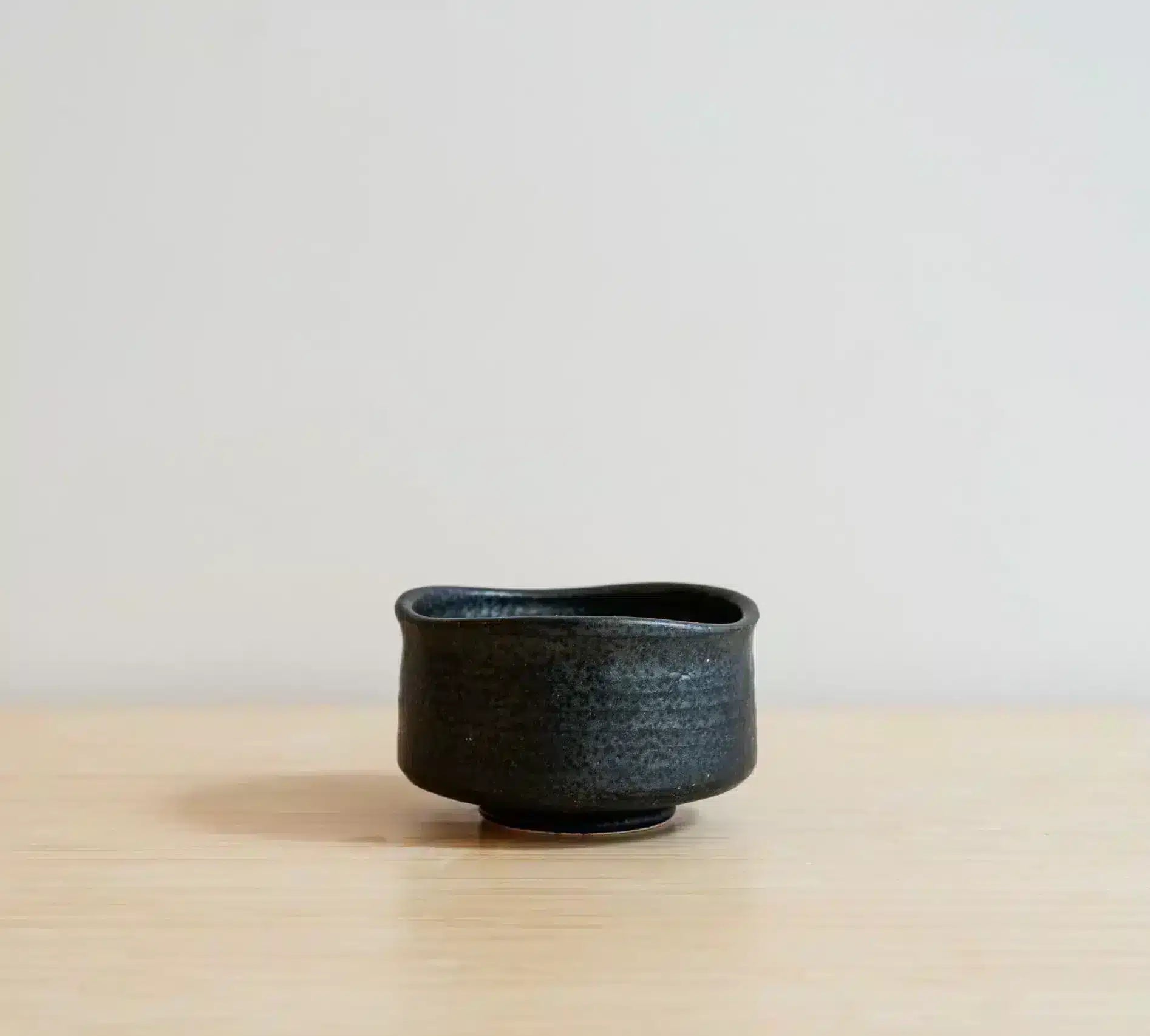 Matcha kom - Zwart metallic