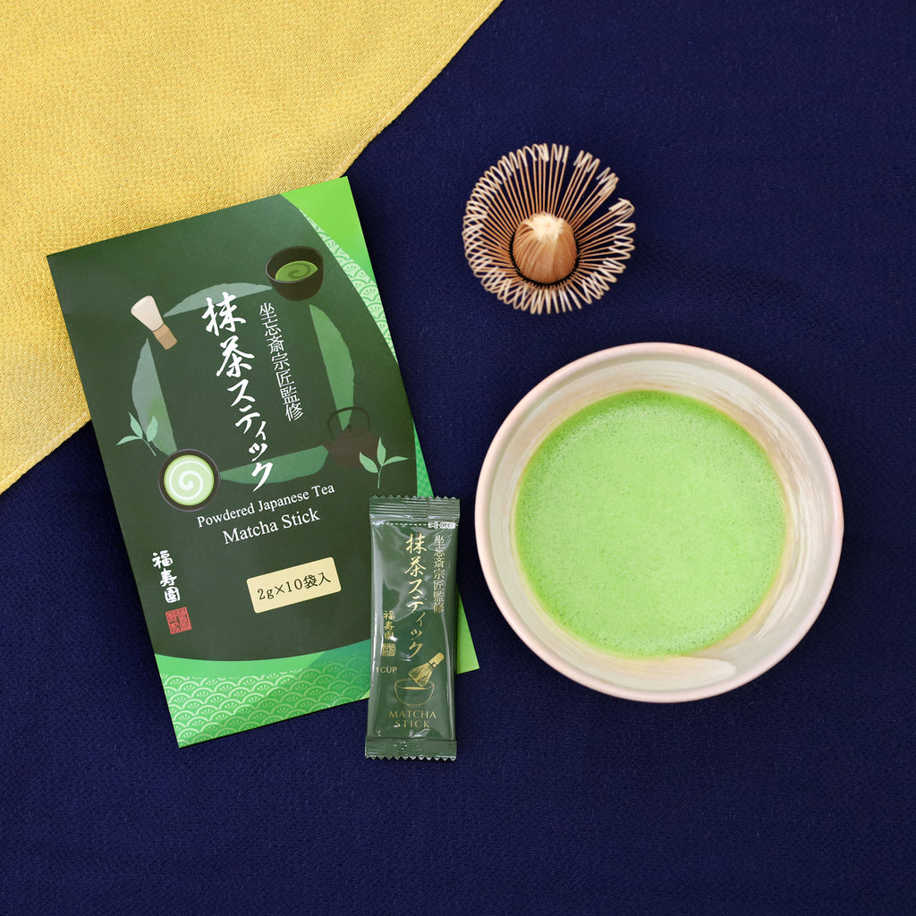 Powdered Japanese tea Matcha Stick – Single-Serve Matcha Powder 10 Bags
