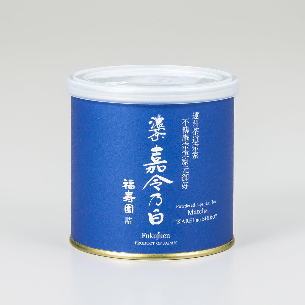 Powdered Japanese Tea Matcha “Karei no Shiro” – 100g Can