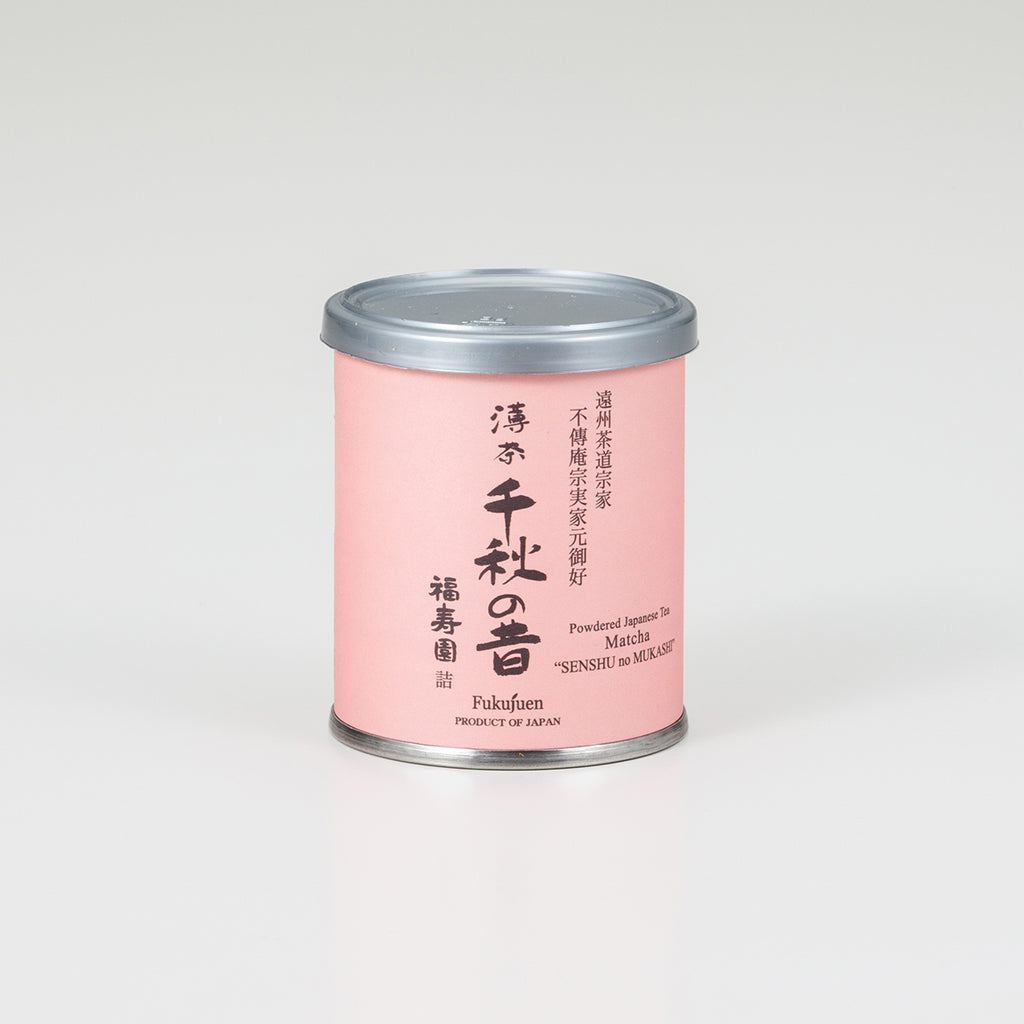 Powdered Japanese tea Matcha "Senshu no Mukashi " - 40g can