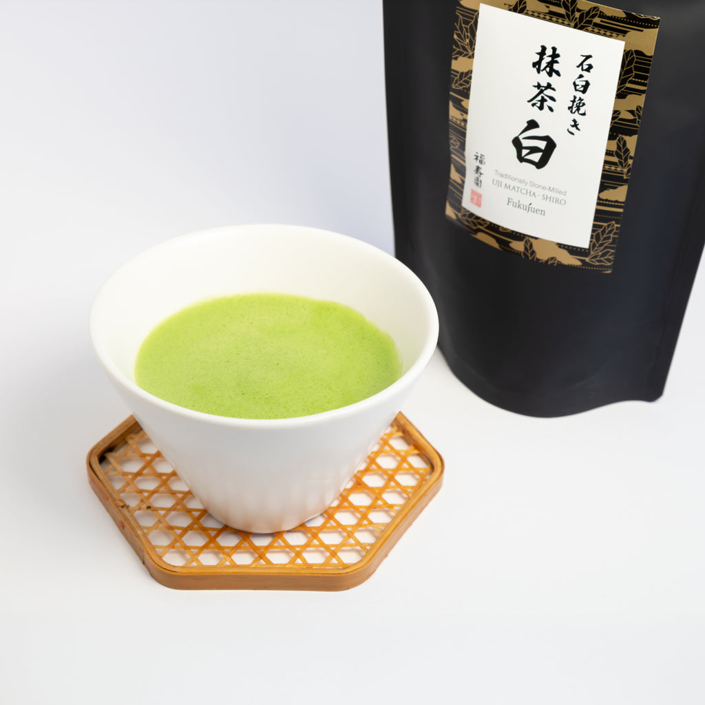 Powdered Japanese Tea Stone-Milled Matcha “Shiro”