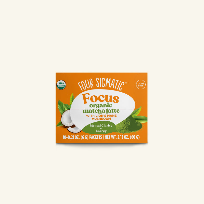 Focus Matcha Latte, Packets by Four Sigmatic