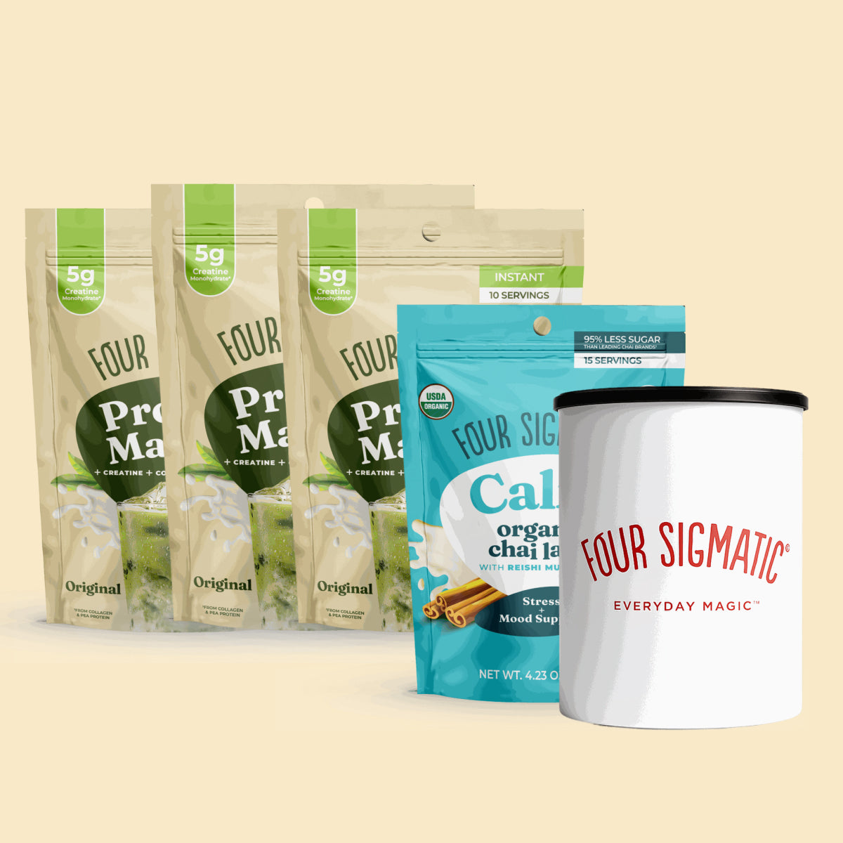Protein Matcha Bundle by Four Sigmatic
