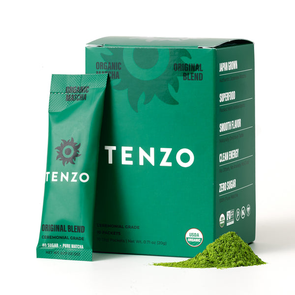 Tenzo® Organic Matcha Single Serve (Box of 10)
