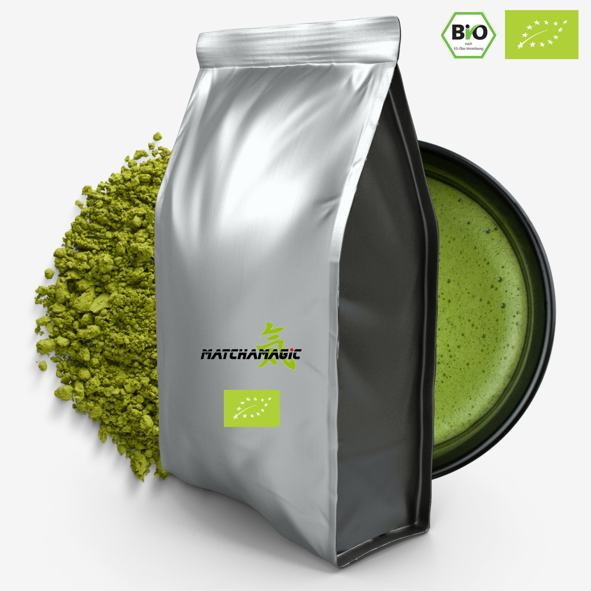 Bio Matcha Gourmet (GT) - Traditionelle Qualität - Bulk (1kg)