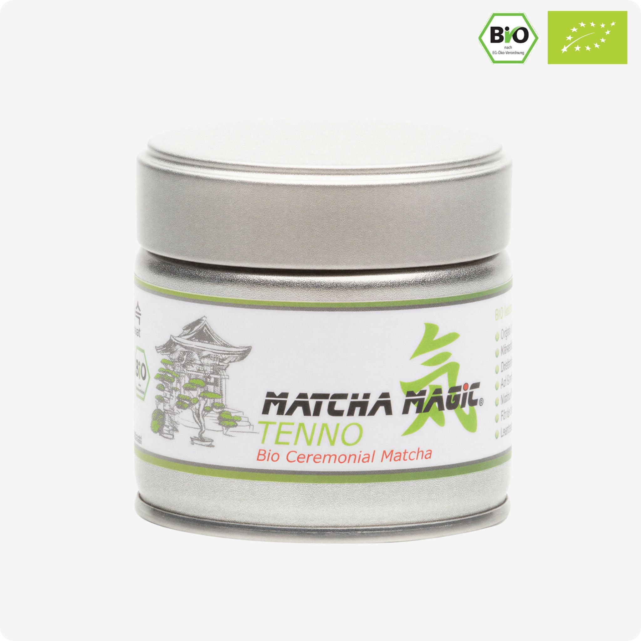 Bio Matcha TENNO – Zeremonielle Qualität (30g/80g)