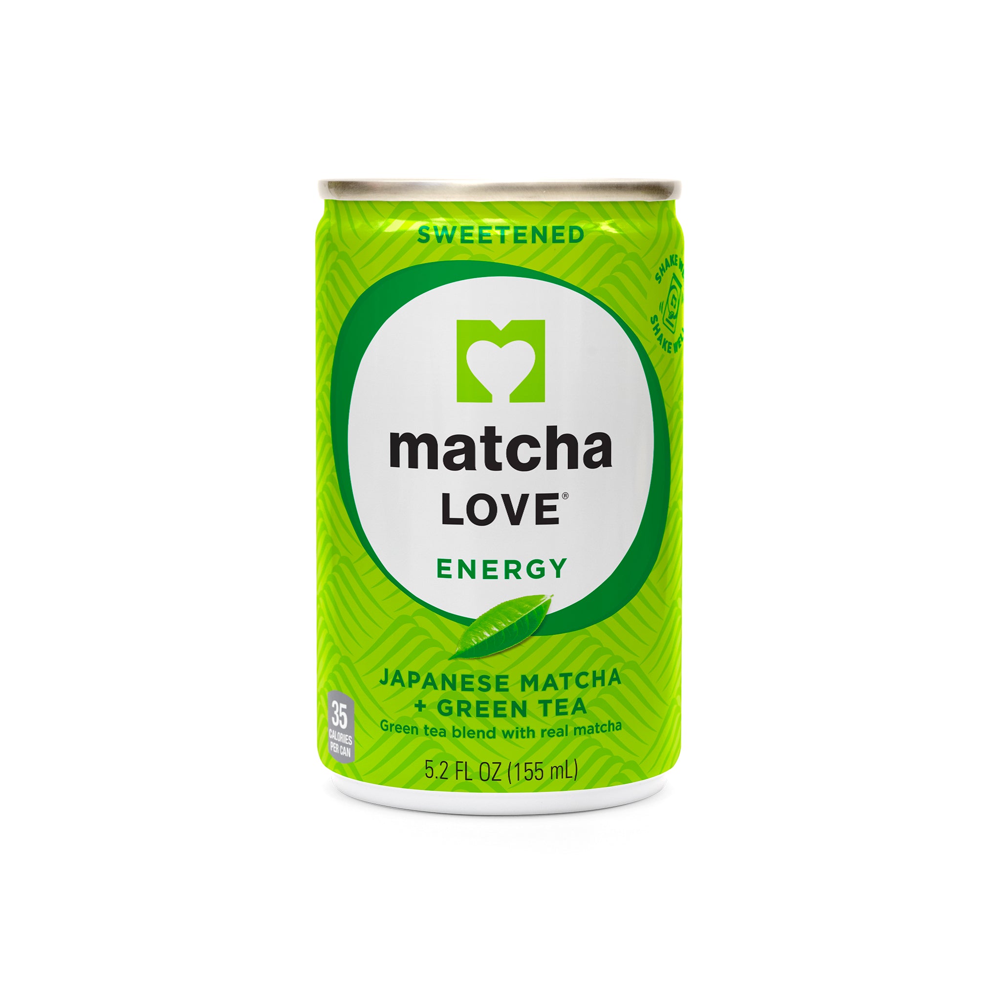 Sweetened Matcha + Green Tea Energy Shot