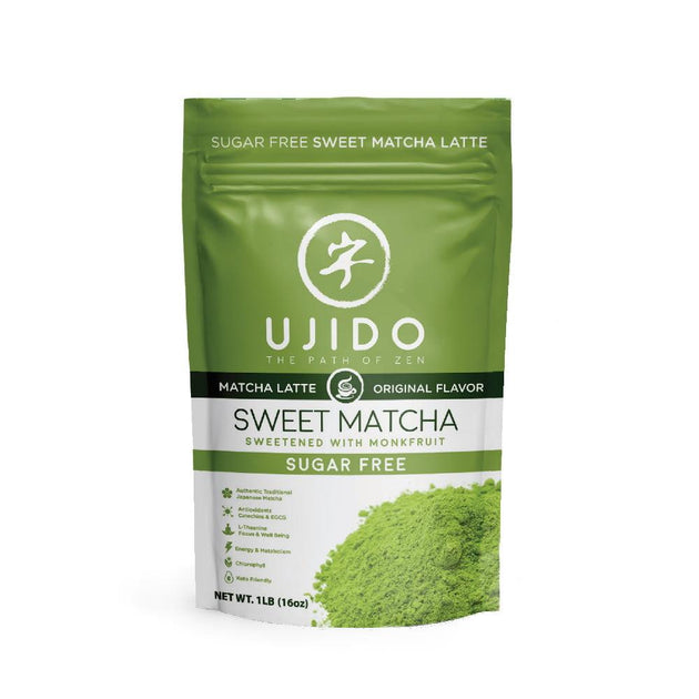 Sweet Matcha Latte 16oz by Ujido