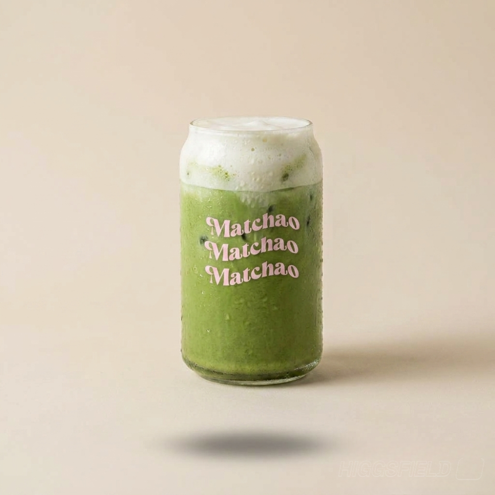 Verre Matcha Latte (550ml)