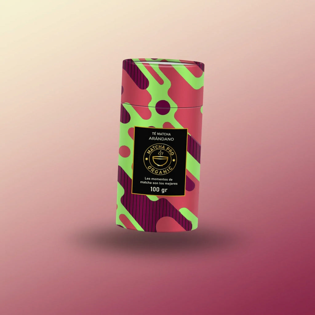 Té Matcha con Arándanos