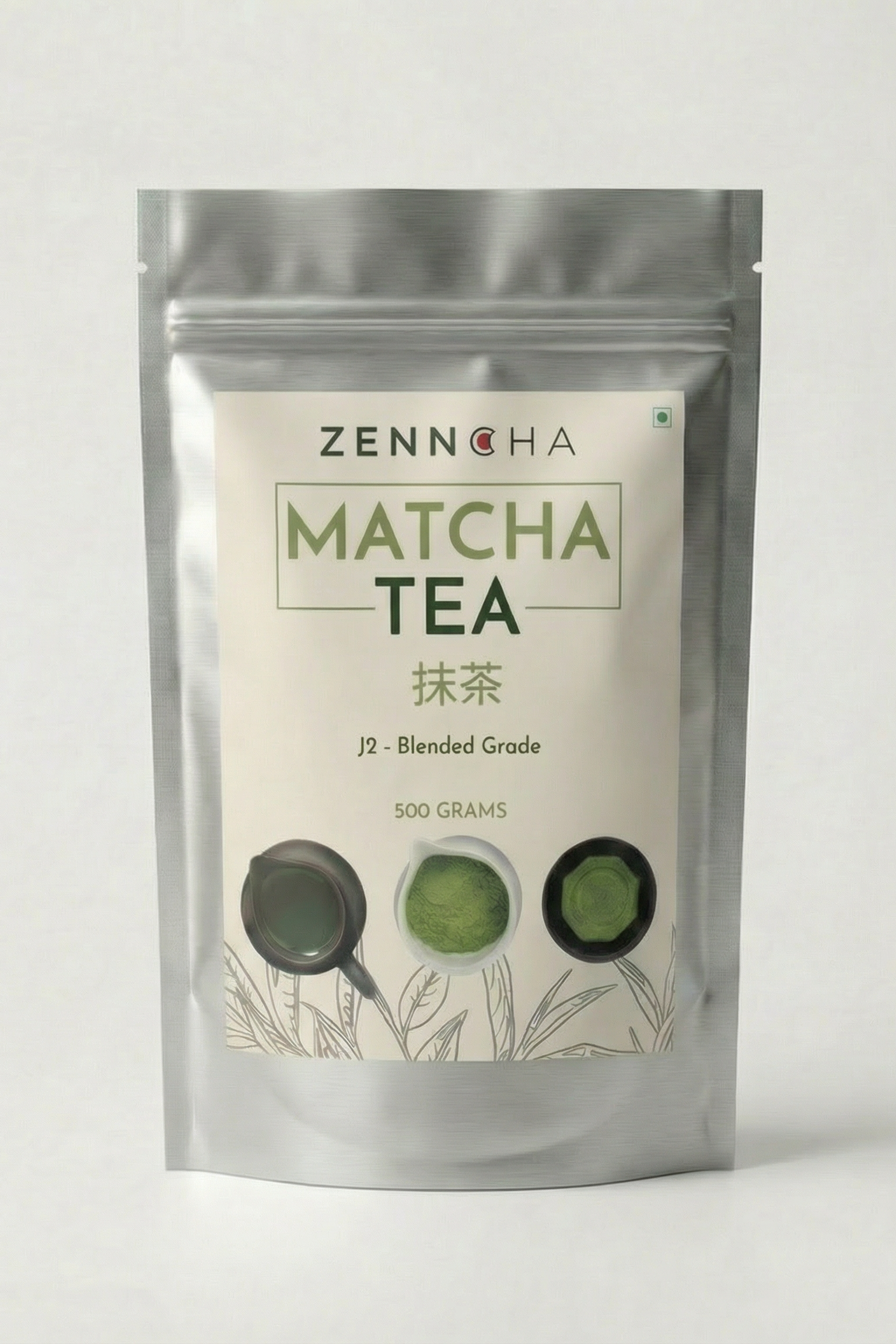 Japanese Matcha Green Tea (Premium Grade J2) BULK pack, 500 grams