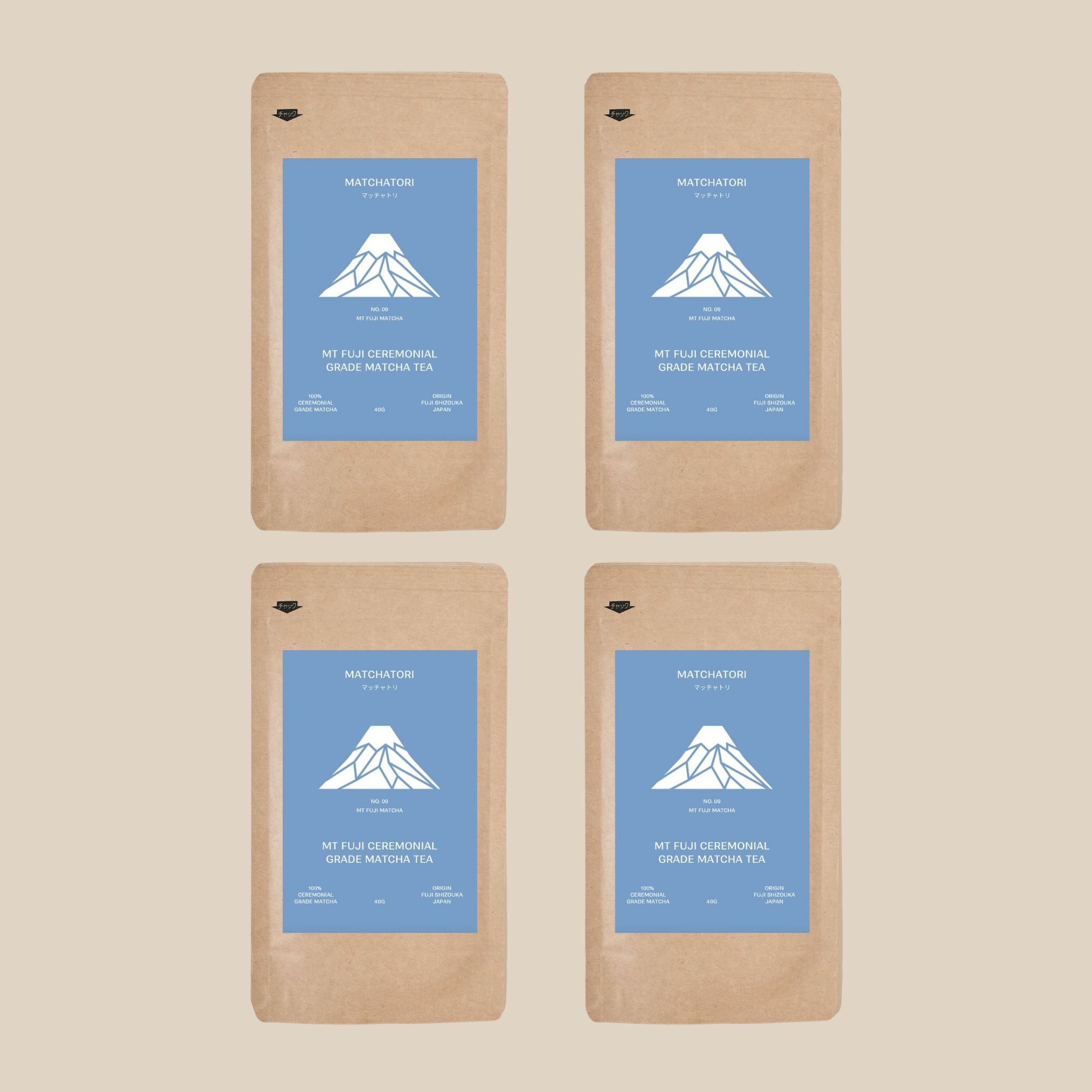 4x Mt Fuji Ceremonial Grade Bundle