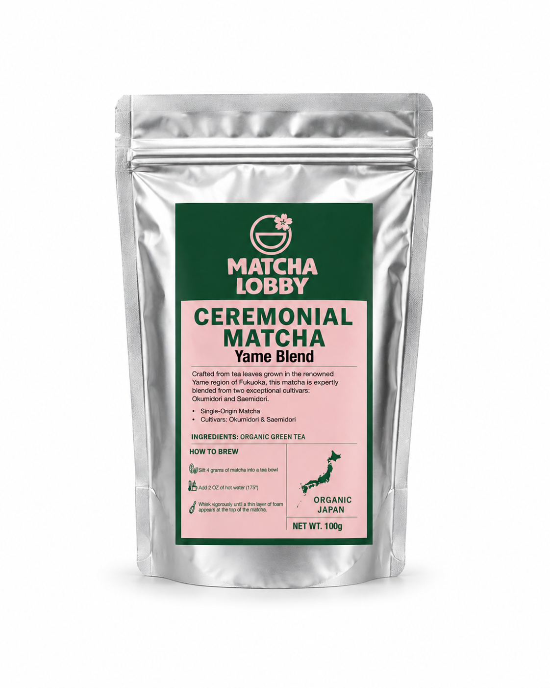 Single Origin Yame Matcha - 100g