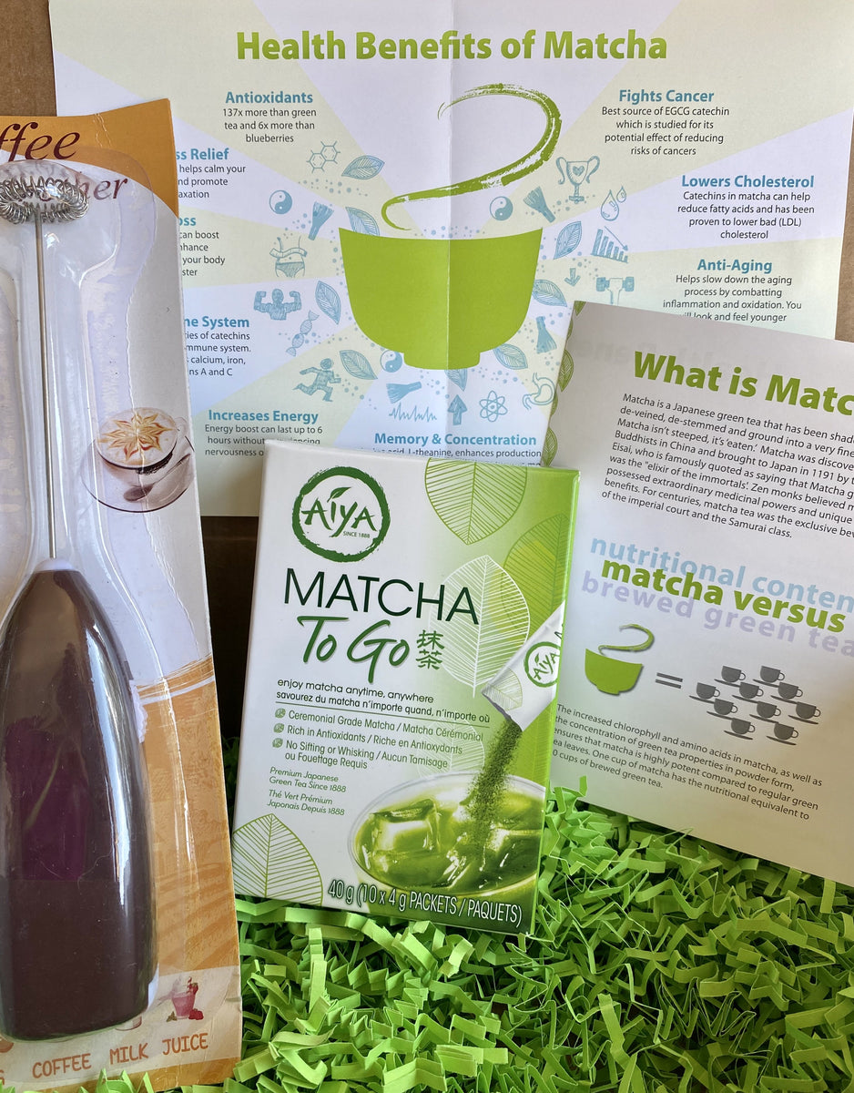 Aiya Matcha-To-Go Travel Kit