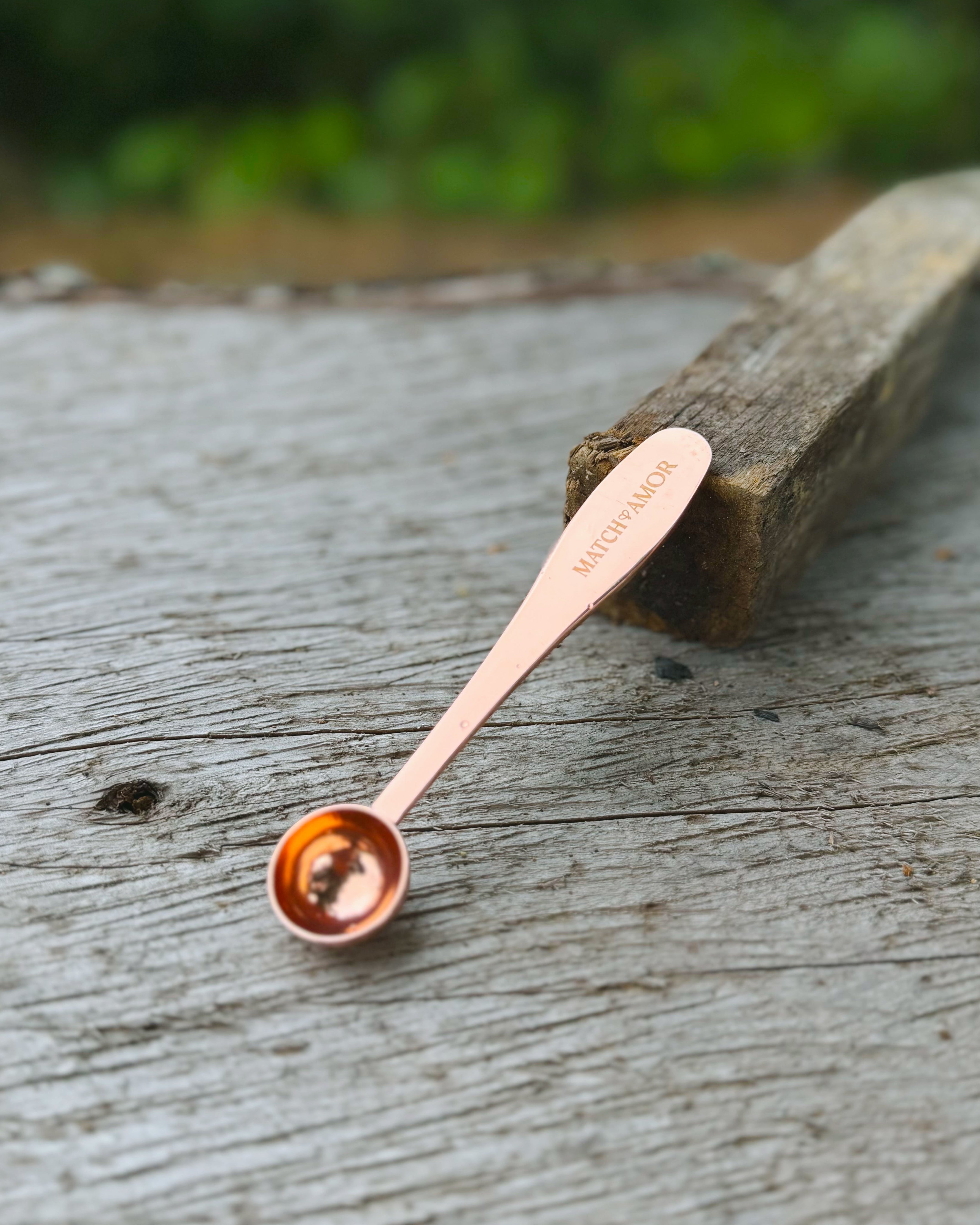 Cucharita Golden Rose