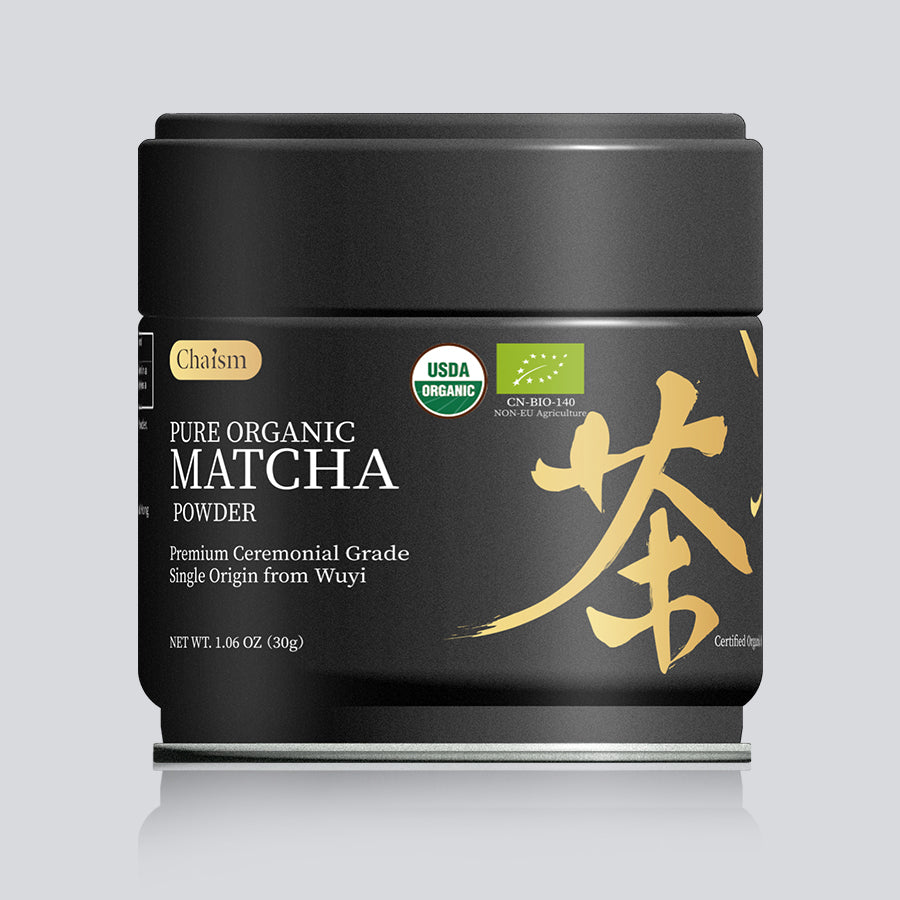 Chaism USDA Organic Ceremonial Grade Matcha Powder - 1.06oz