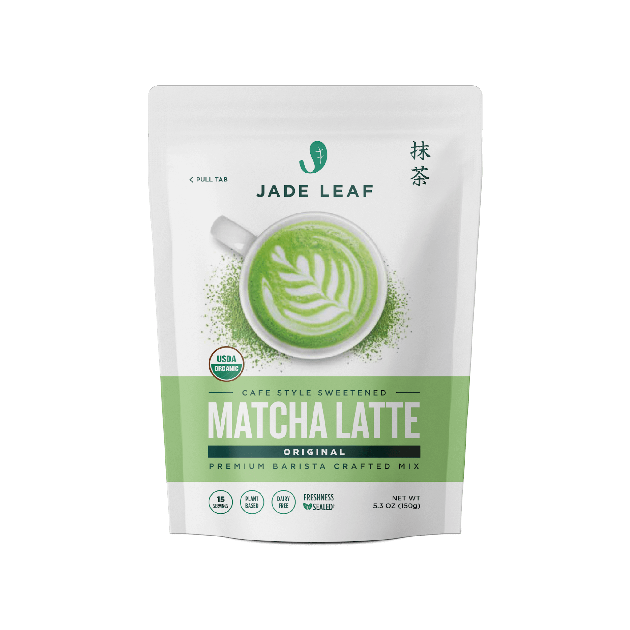 Organic Cafe Style Sweetened Matcha Latte Mix - Original