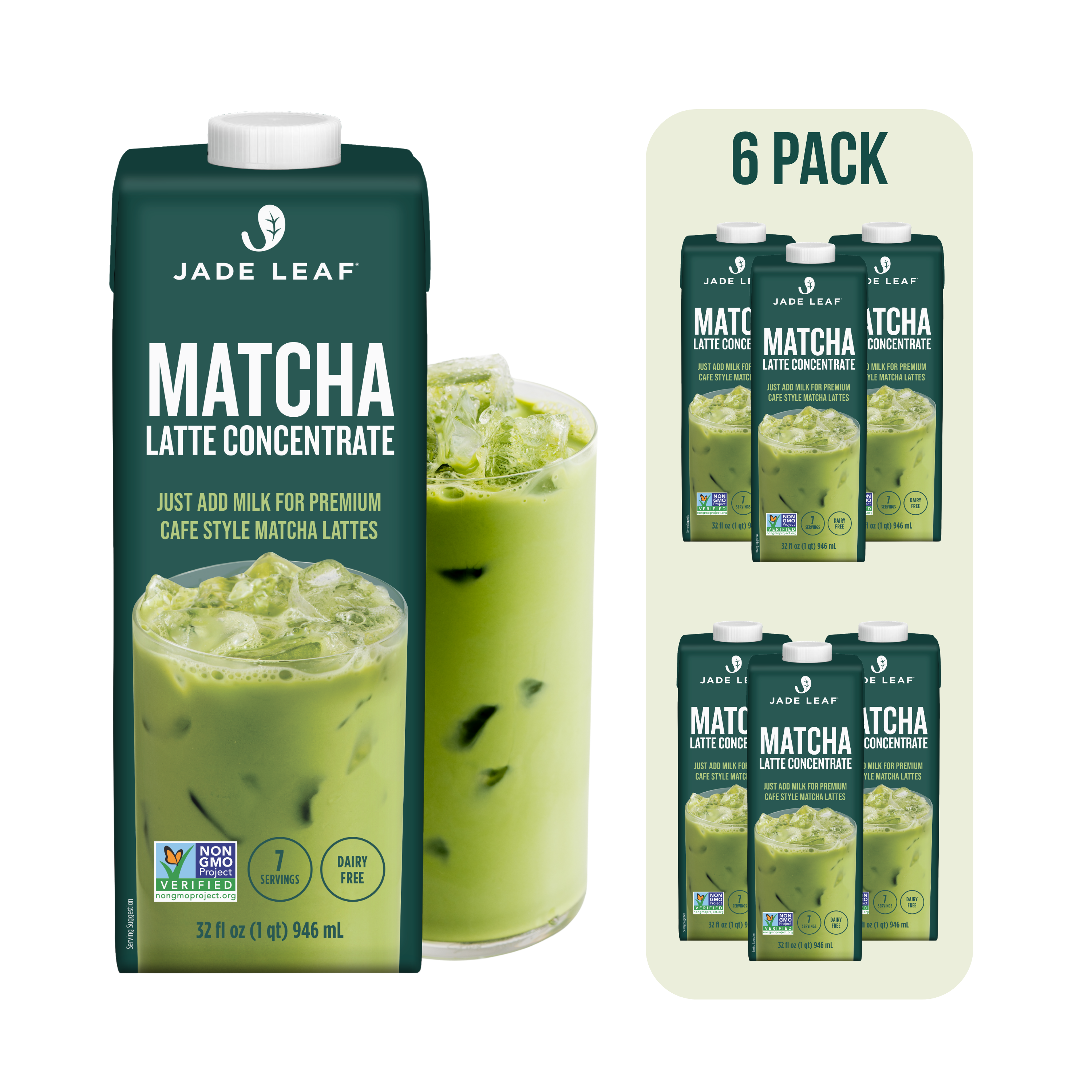 Matcha Latte Concentrate (6-Pack)