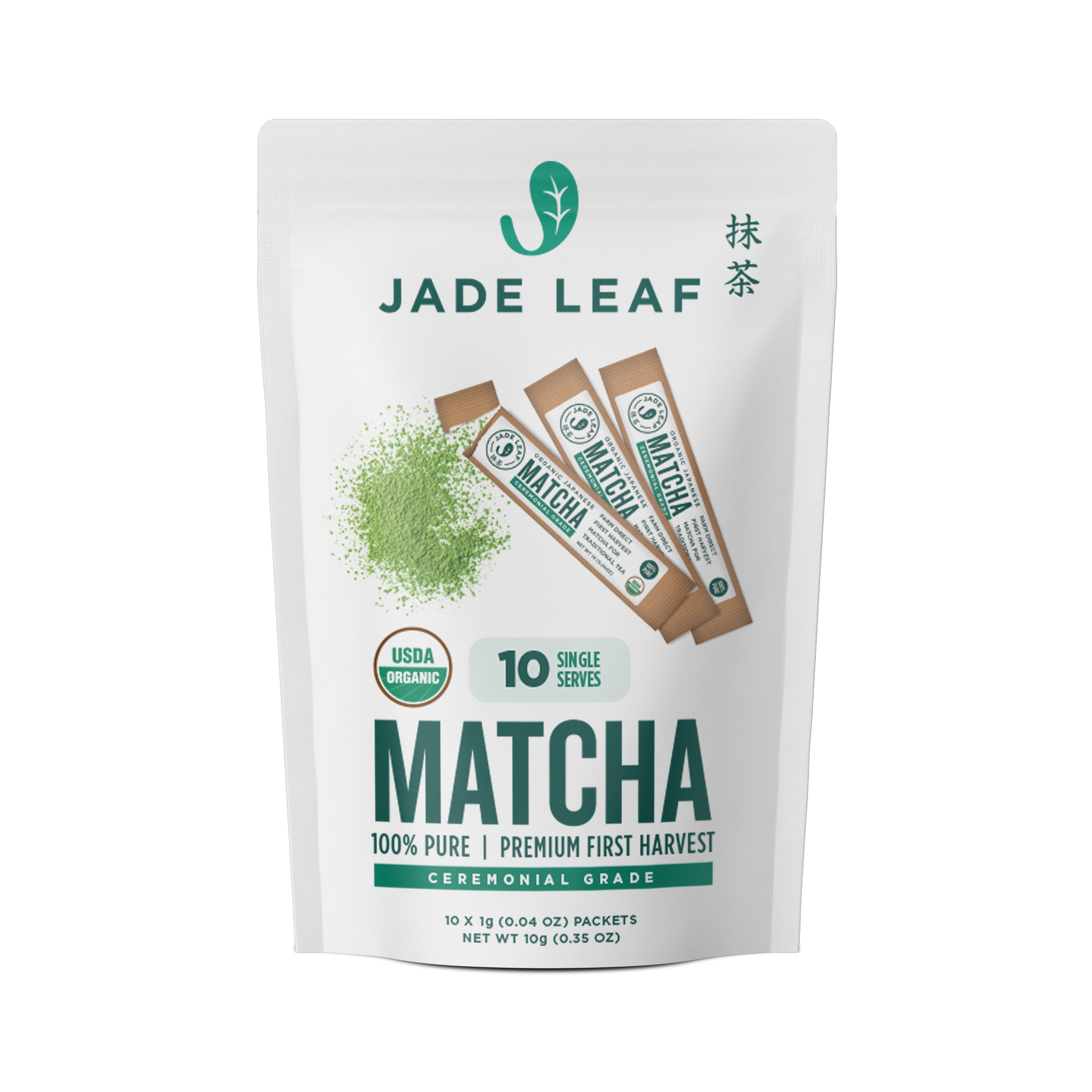 Organic Ceremonial Matcha Stick Packs