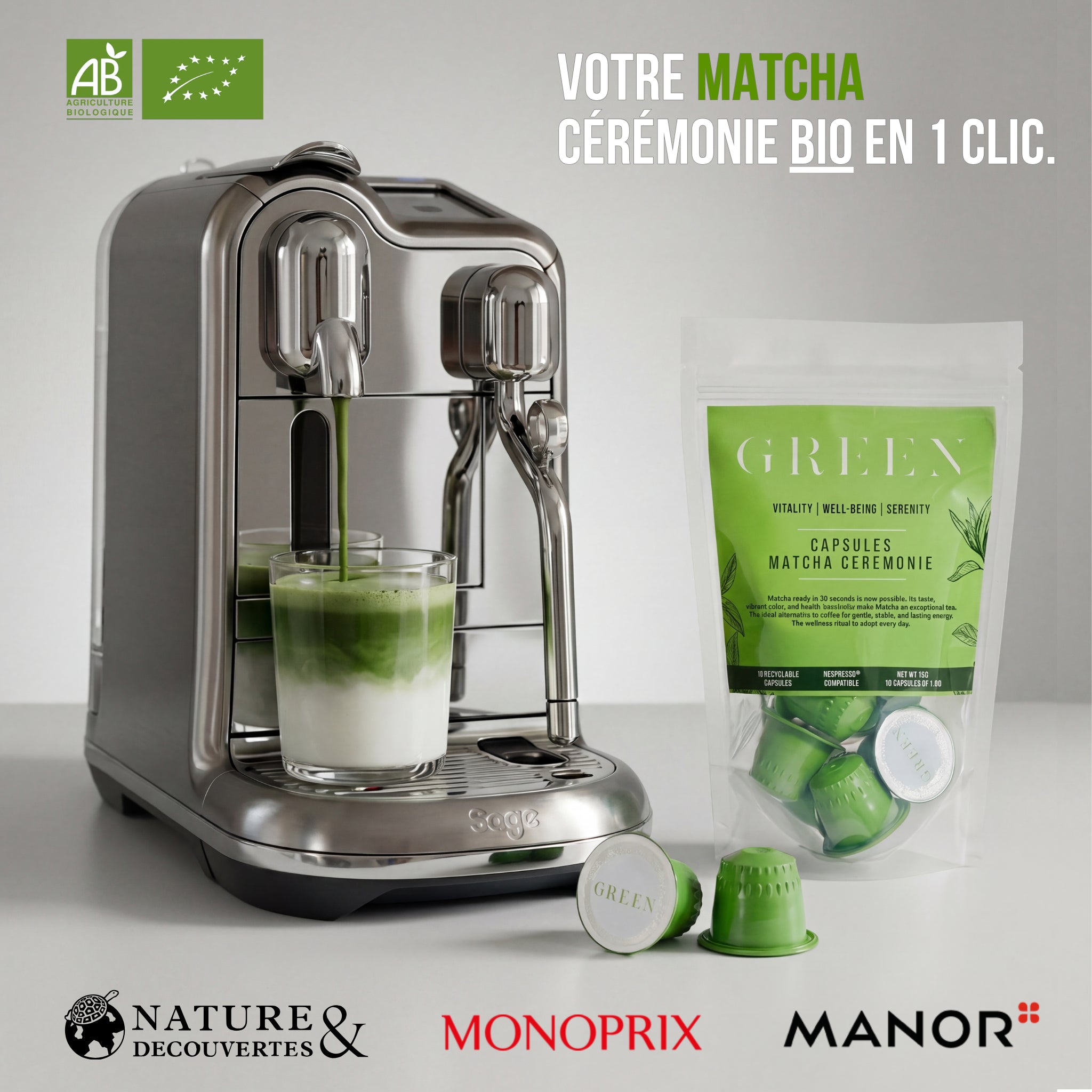 ORGANIC CEREMONIAL MATCHA CAPSULES