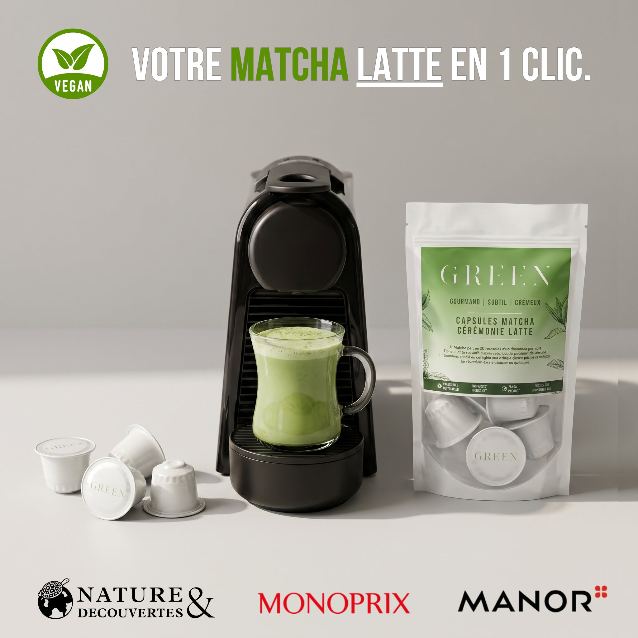 CEREMONIAL MATCHA LATTE CAPSULES
