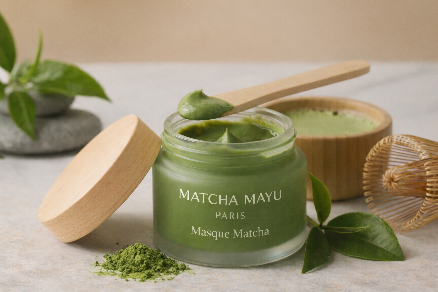 Masque au matcha