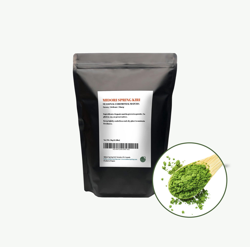 Ceremonial Organic Matcha KIRI 1kg - Limited Inventory