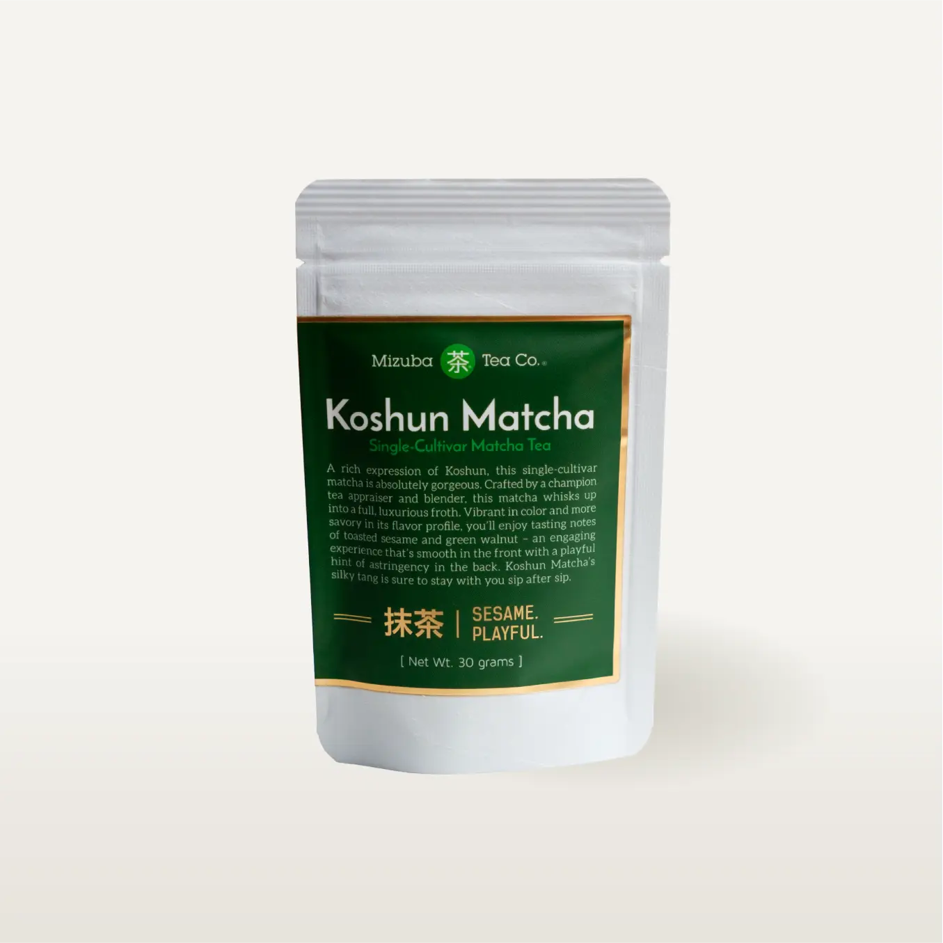 Koshun Matcha Green Tea Pouch