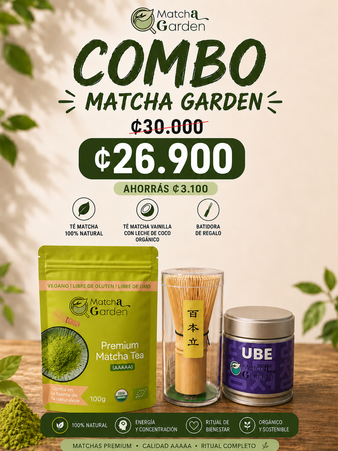 Combo Matcha Garden