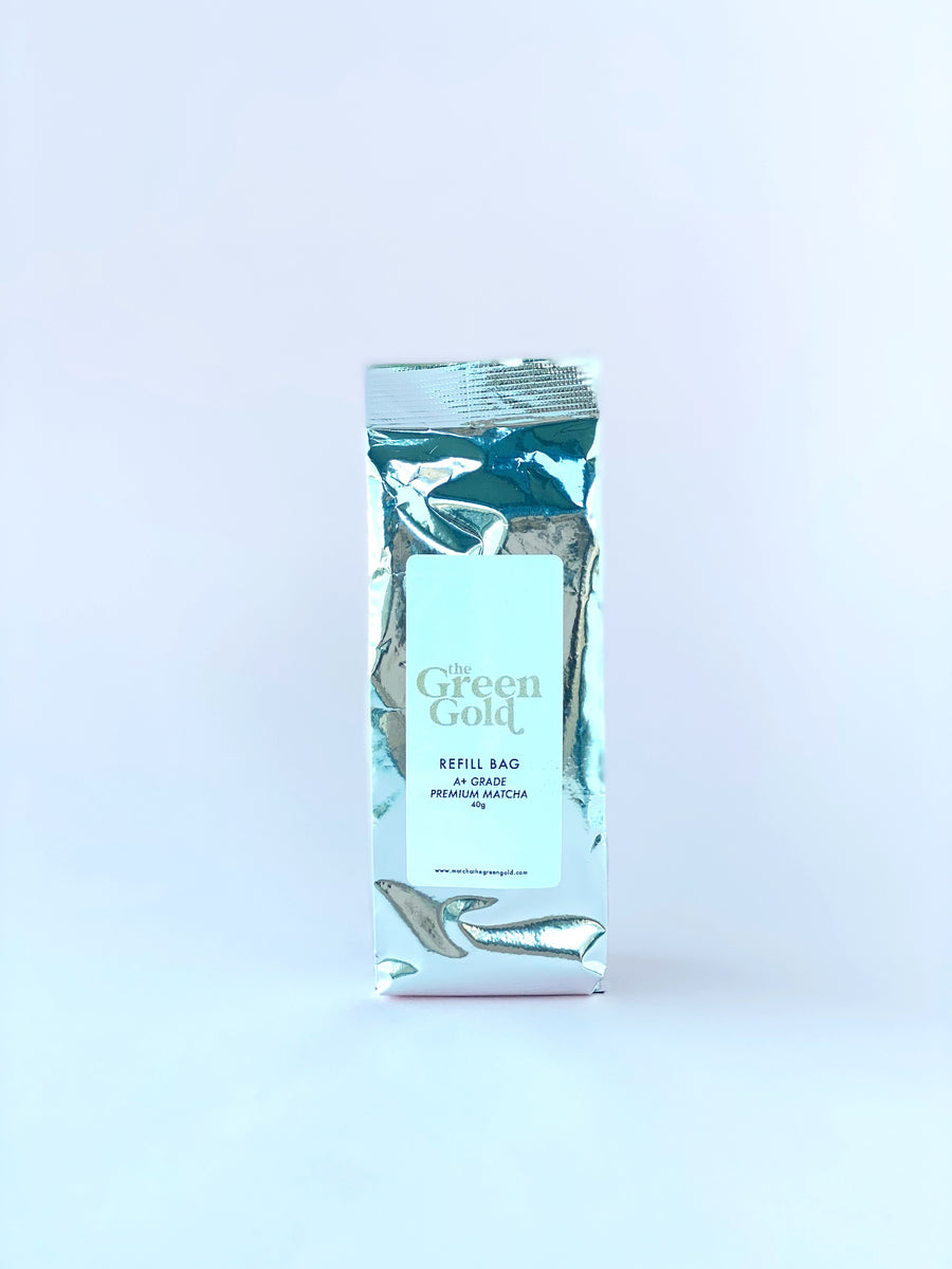 Premium Matcha Refill bag - 40 gr. New Edition