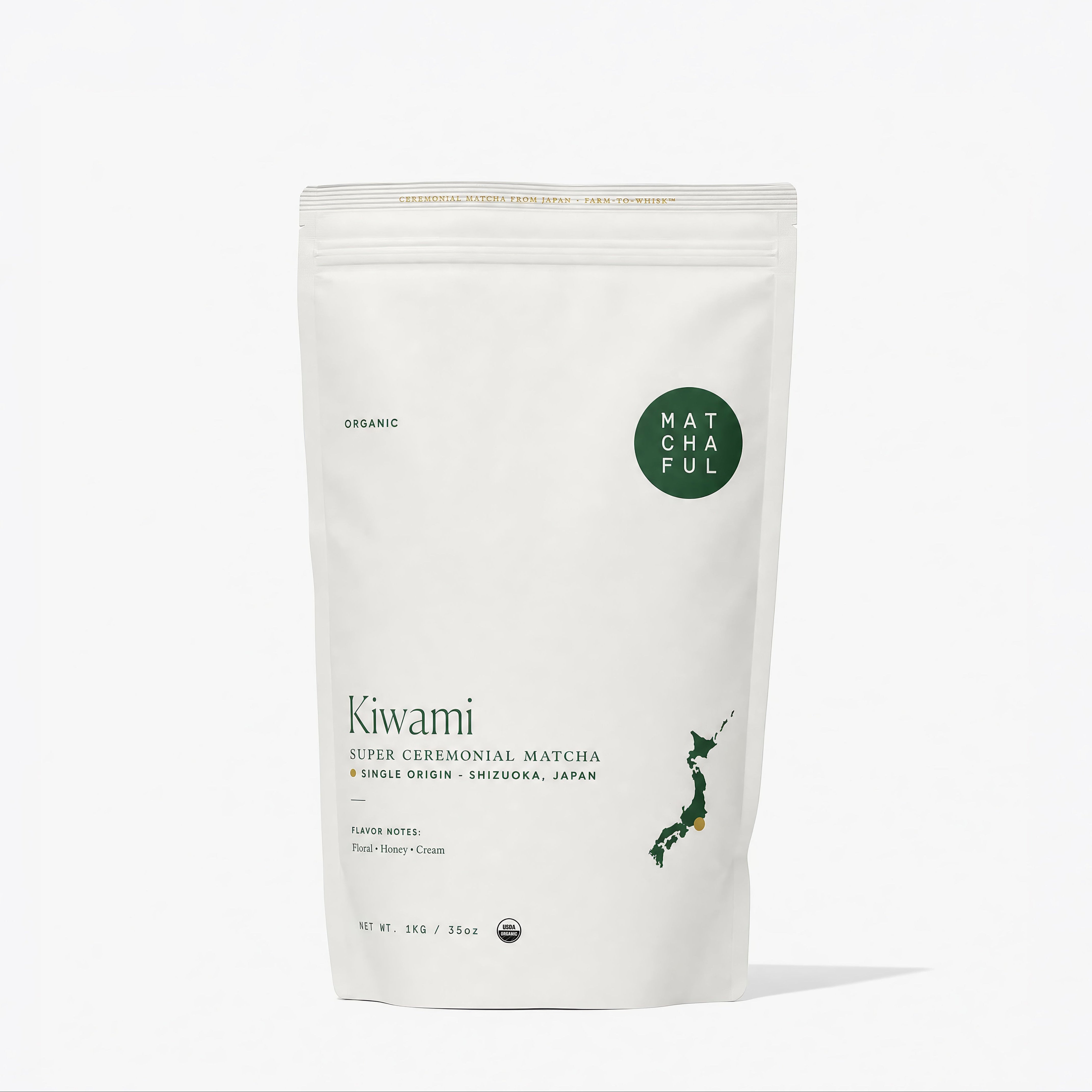 Organic Kiwami Single Cultivar Matcha - 1 KG