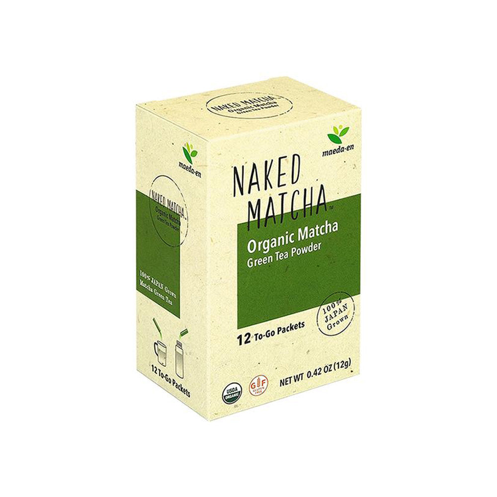 NAKED MATCHA Organic Matcha Green Tea Powder - 12pk. (Wholesale)