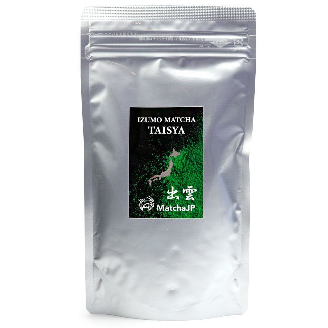 IZUMO Japanese Ceremonial Matcha Green Tea Powder Izumo Shimane TAISYA 100g Pack (3.53 oz)