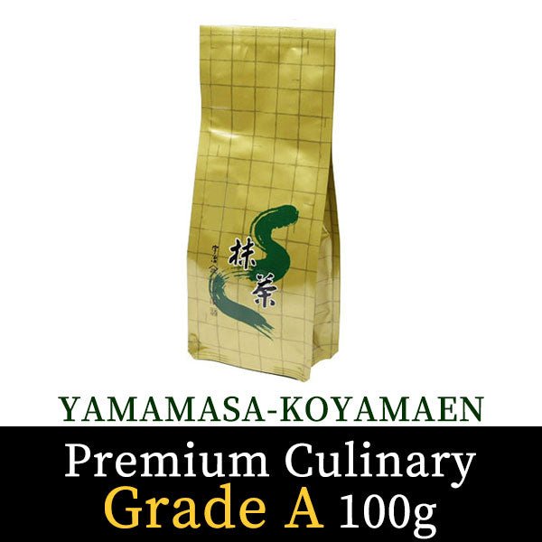 Japanese Ceremonial Matcha Green Tea Powder – Culinary Grade A | Yamamasa Koyamaen (Uji, Japan) 100g (3.53 oz)