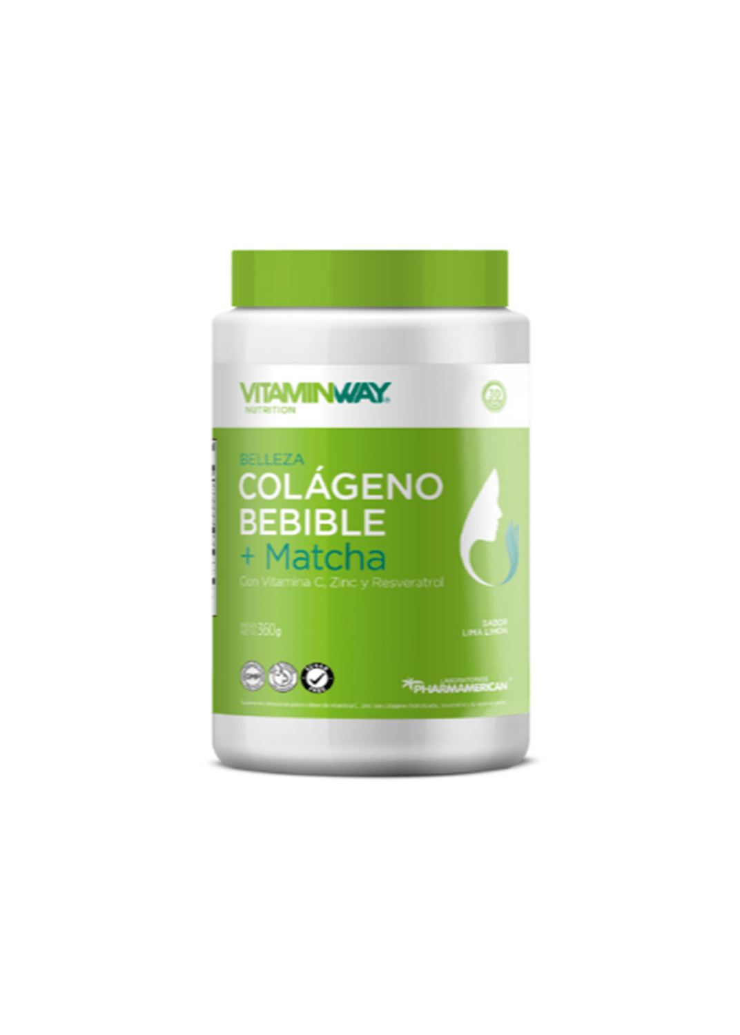 VITAMINWAY COLAGENO BEBIBLE MATCHA 360G
