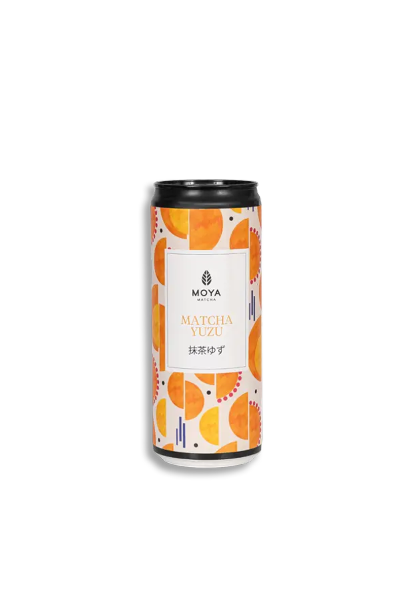Moya Matcha Yuzu – canned beverage, 330 ml