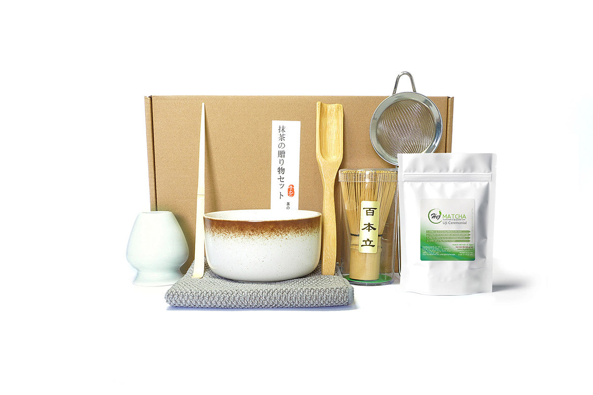 8-Delige Matcha Thee Set | Compleet Met Matcha