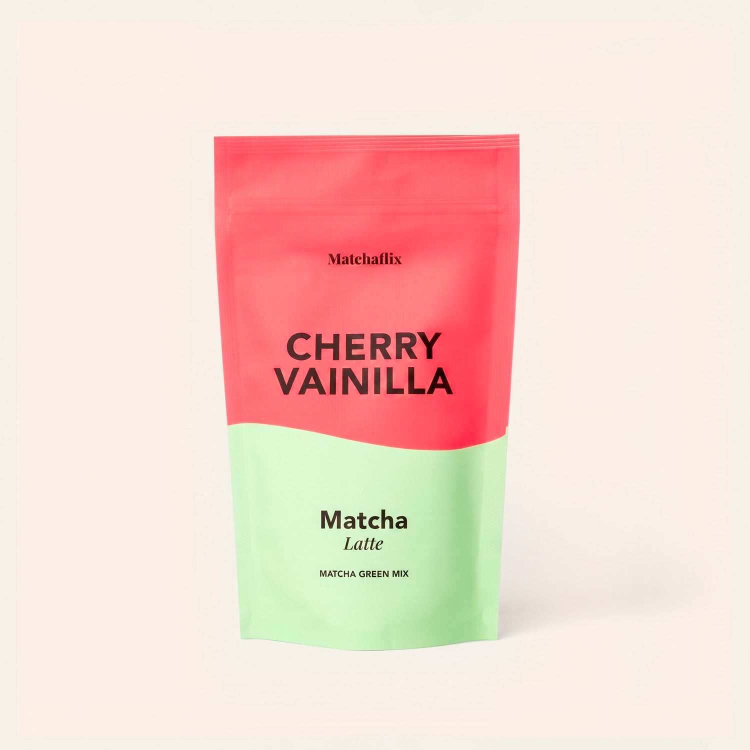 Cherry Vanilla Matcha Latte